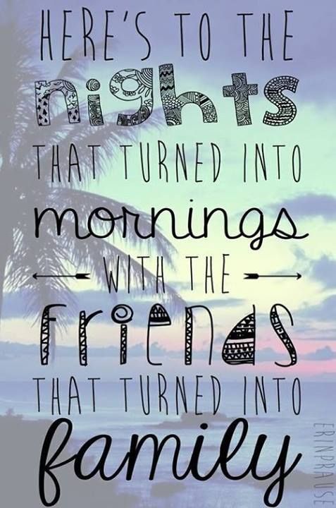 Here's to the nights
