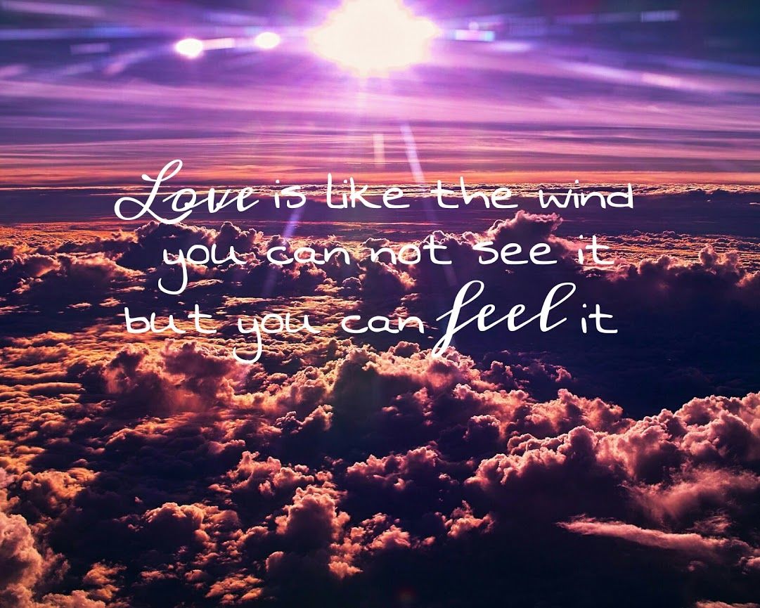 Love is like the wind Love is like the wind
