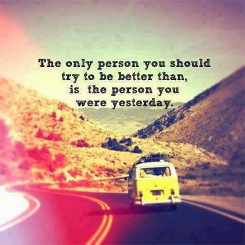 the only person