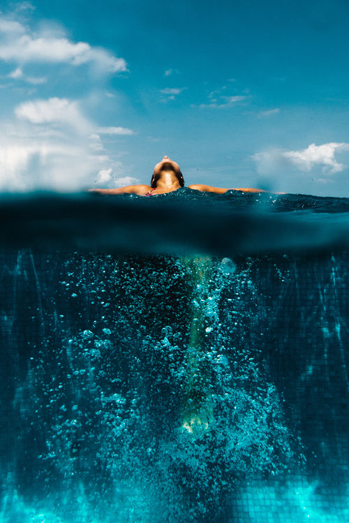 In the water In the water