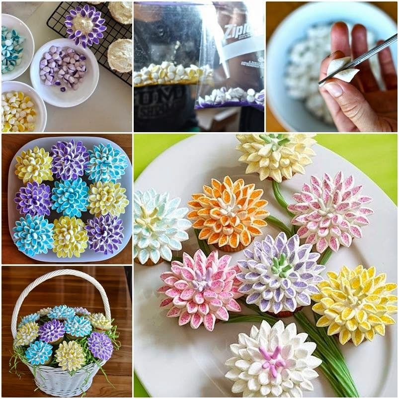 How to make marshmallow flowers How to make marshmallow flowers