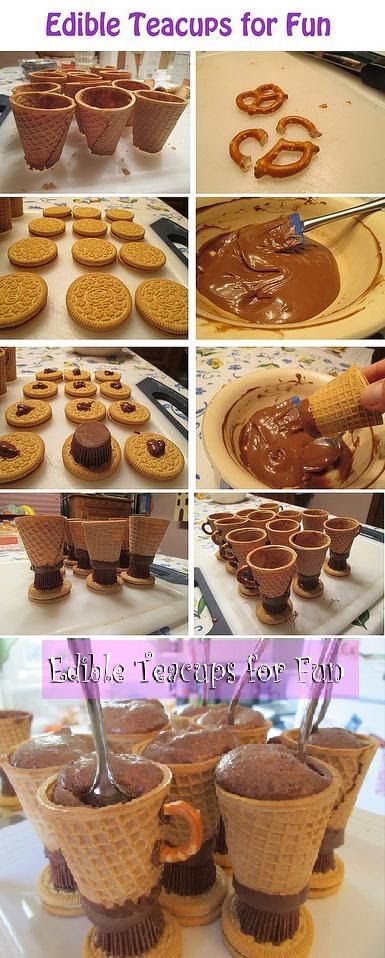 Edible Tea Cups
