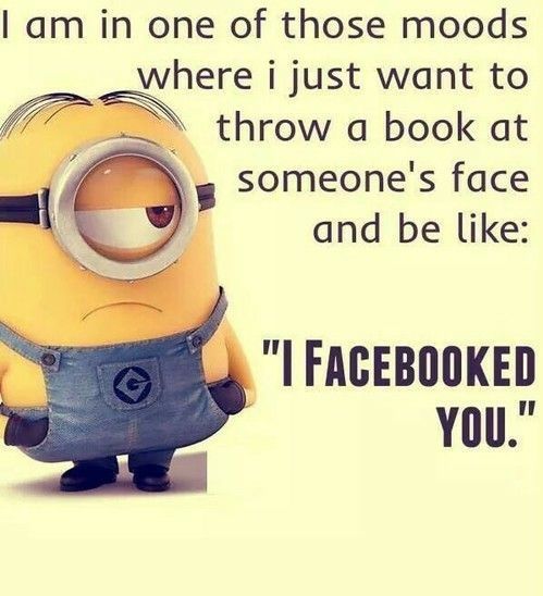 I facebooked you