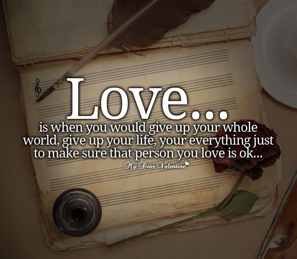 Love is when Love is when