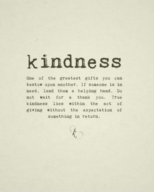 Kindness Kindness
