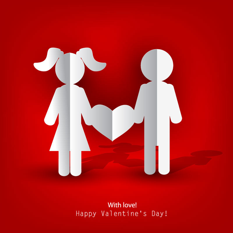 With love! Happy Valentines Day With love! Happy Valentines Day