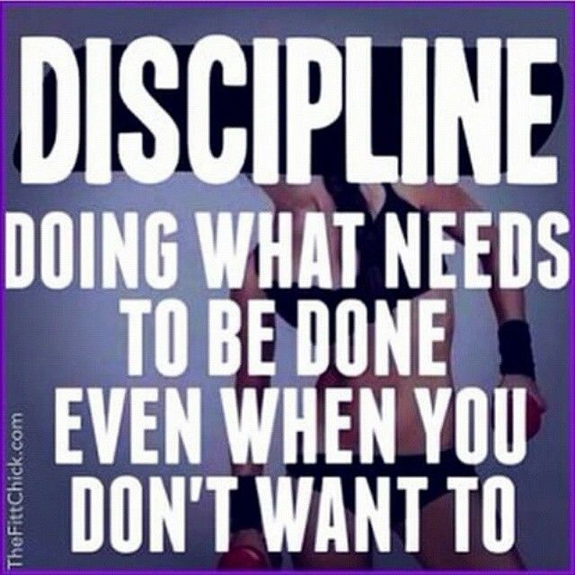 Discipline 