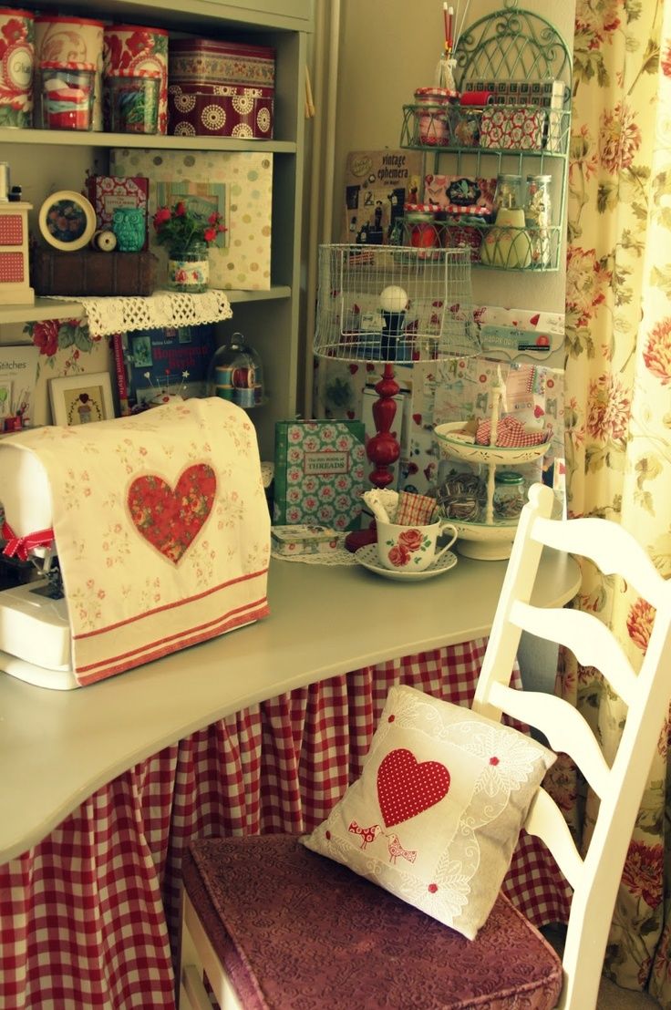 Country Charm Sewing & Crafting Area Country Charm Sewing & Crafting Area
