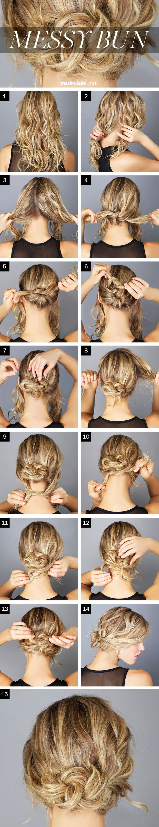 DIY Messy Bun