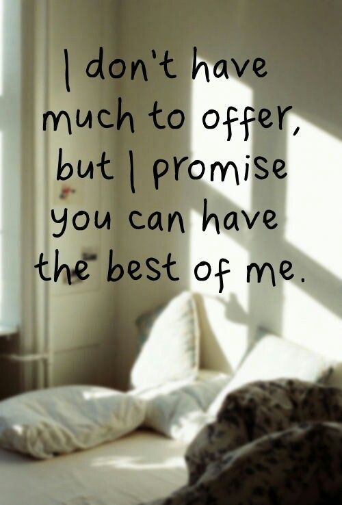 You can have the best of me You can have the best of me