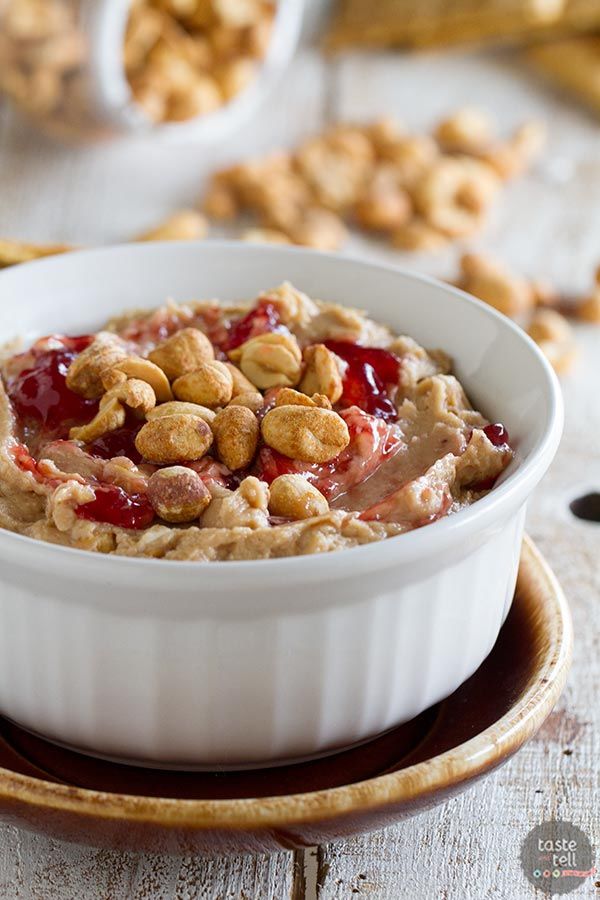 How to make peanut butter and jelly dip