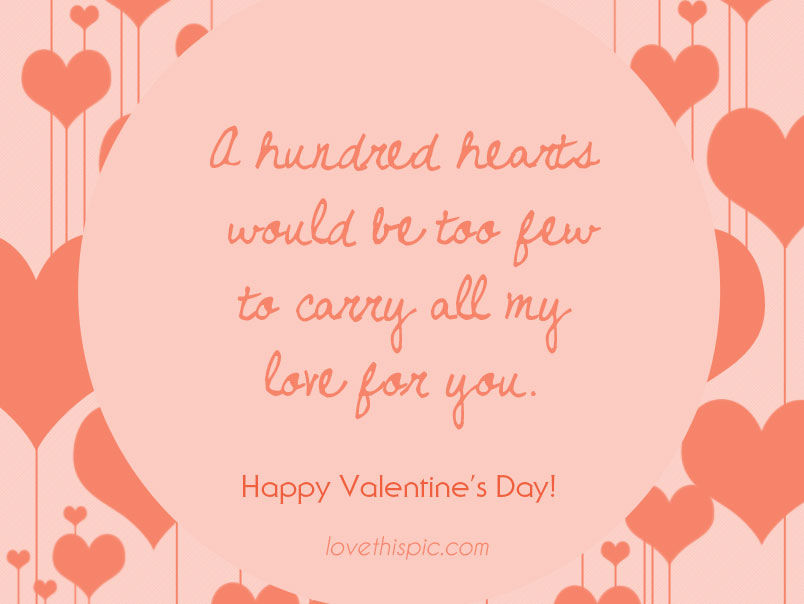 A hundred hearts 