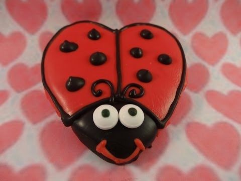 Ladybug Valentine Cookie Ladybug Valentine Cookie