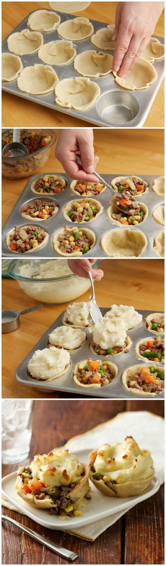 Mini Shepherd's Pot Pies