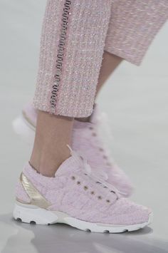 Pink Tennis Shoes by Chanel Pink Tennis Shoes by Chanel