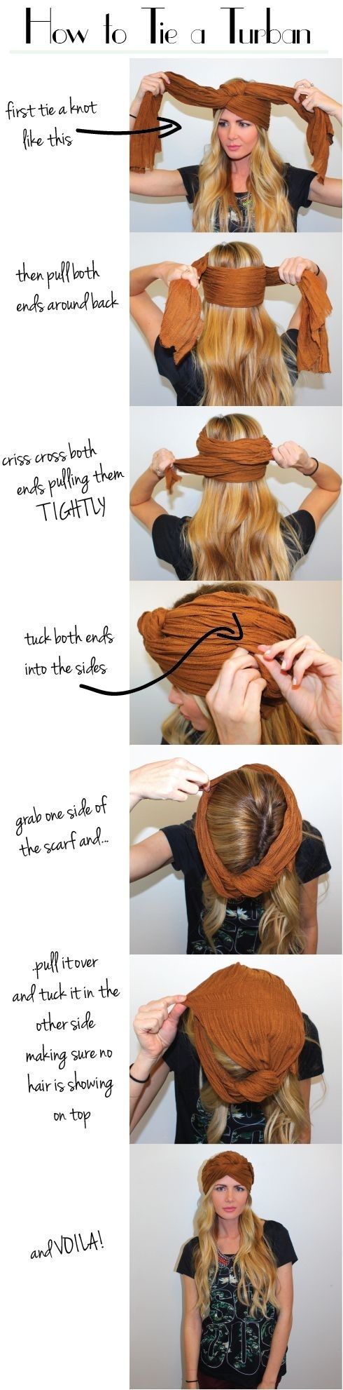 How to tie a turban How to tie a turban