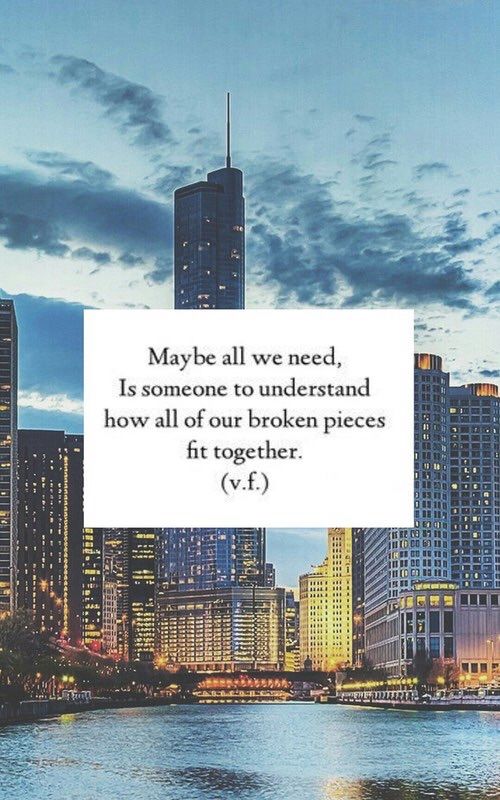 Maybe we all need Maybe we all need