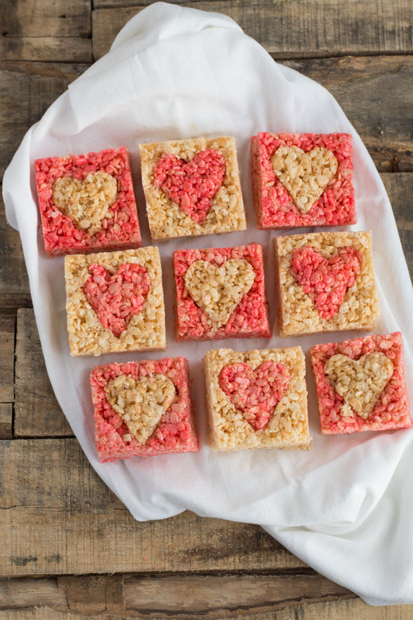 Heart Rice Krispie Treats