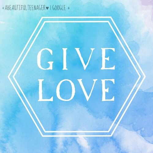 Give love Give love
