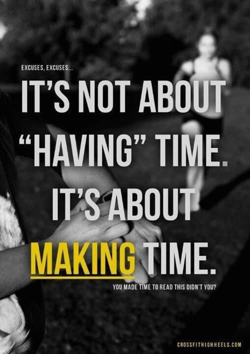 Its about making time Its about making time