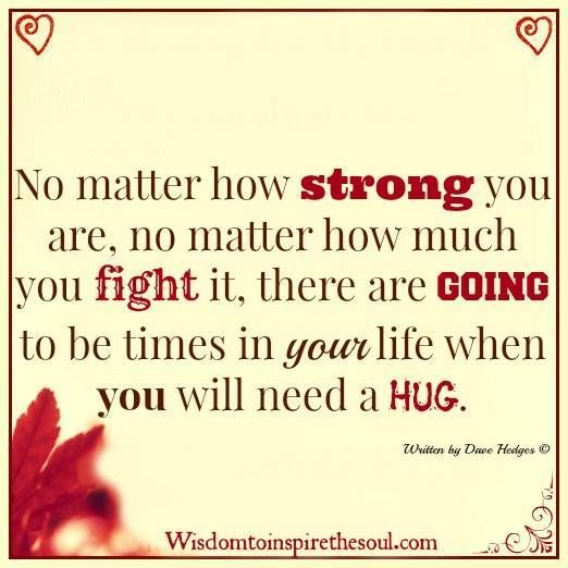 No matter how strong No matter how strong