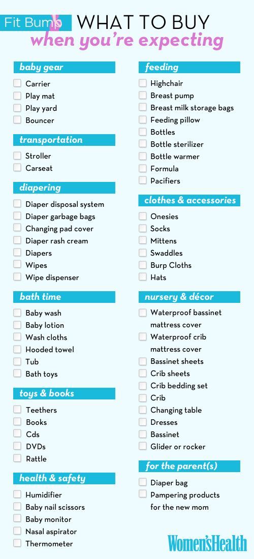 What to buy when you're expecting What to buy when you're expecting