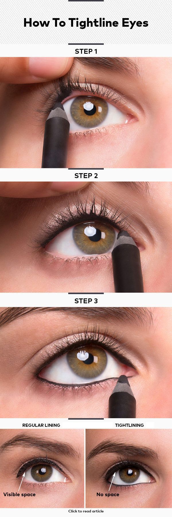How to tightline eyes