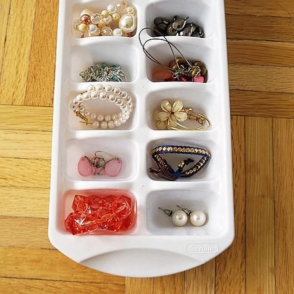Ice Tray Jewelry Organization Ice Tray Jewelry Organization
