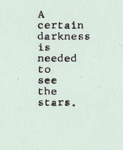 A certain darkness A certain darkness