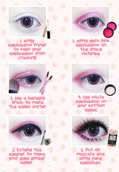 Pink Circle Eye Makeup Pink Circle Eye Makeup