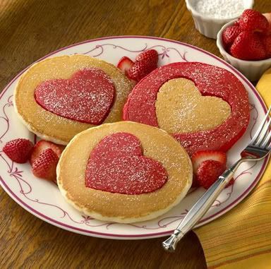 heart Pancakes