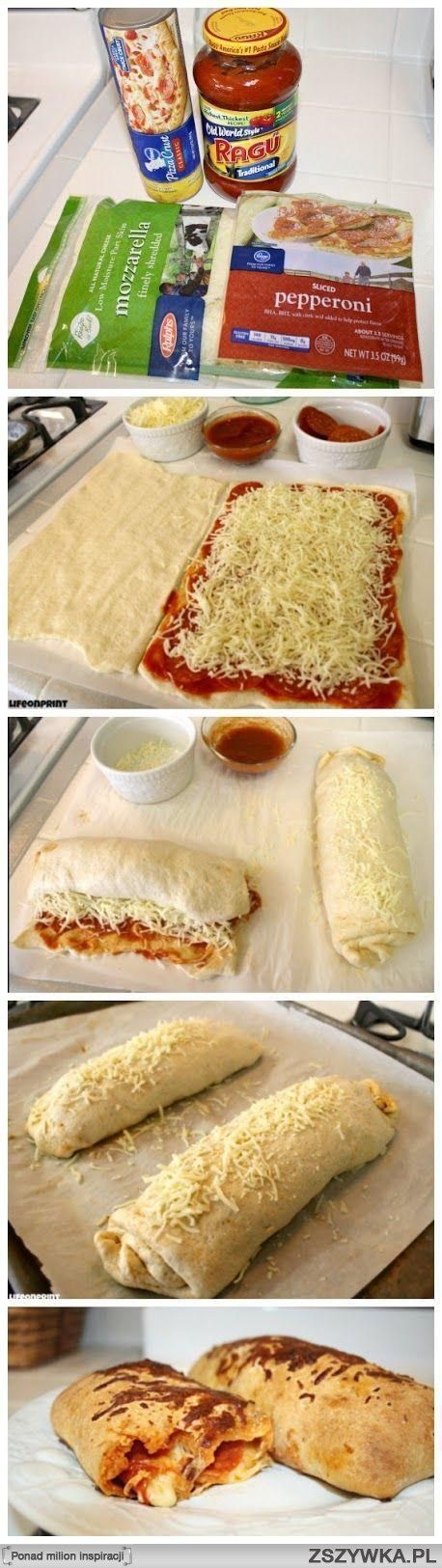 DIY Pizza Calzone