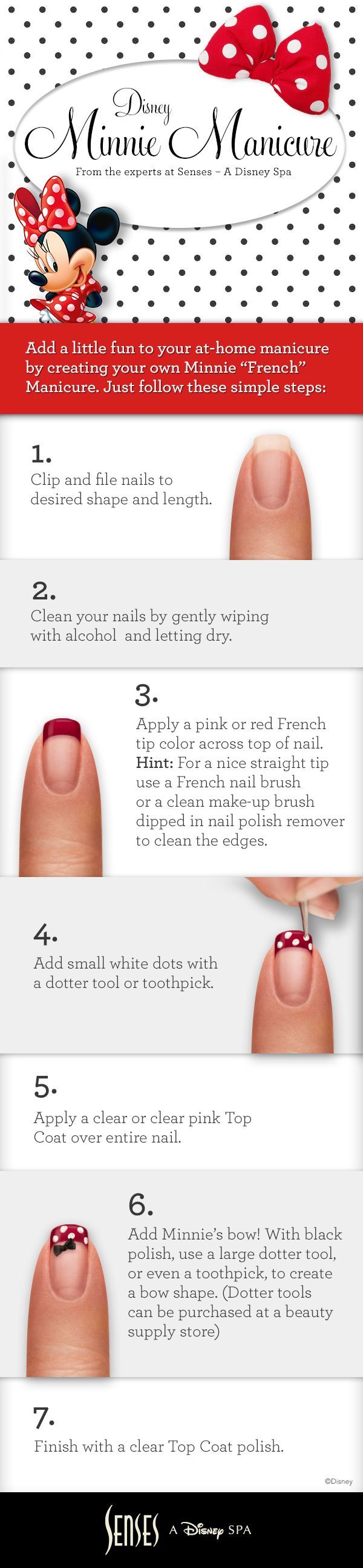 Disney Minnie Manicure