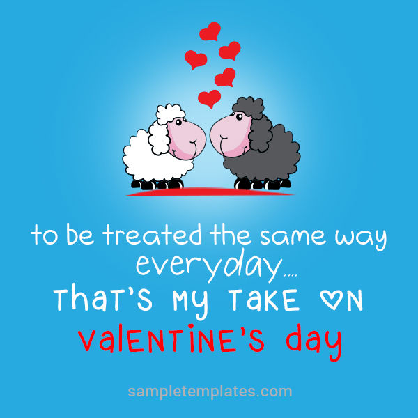 My take on Valentine's Day