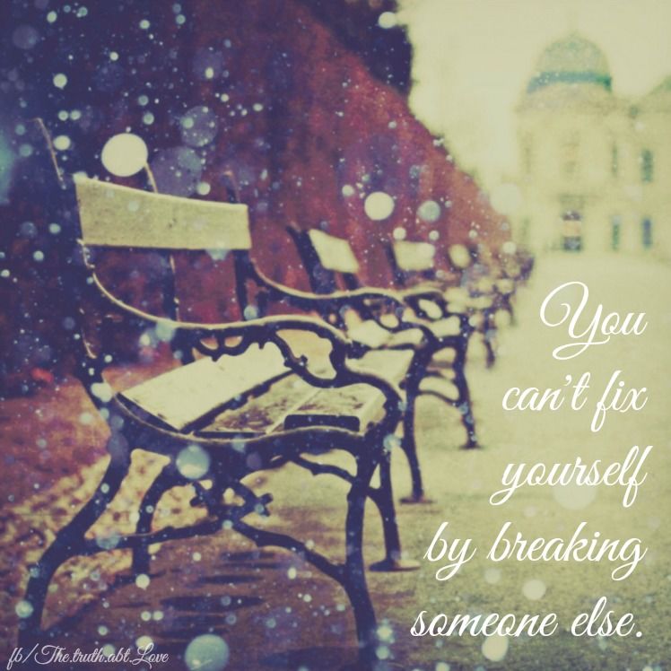 fixing yourself 