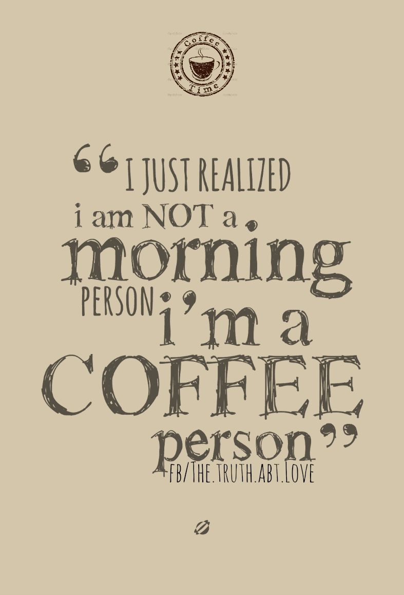 Coffee person Coffee person