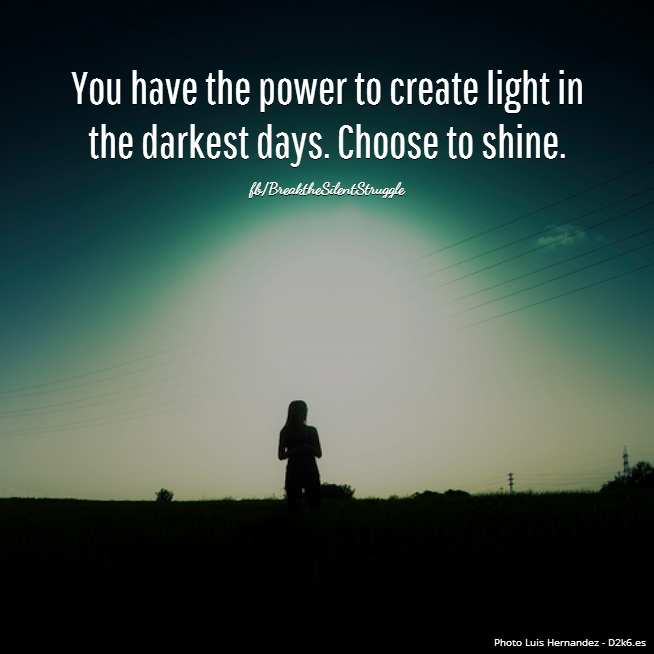 Choose to shine Choose to shine