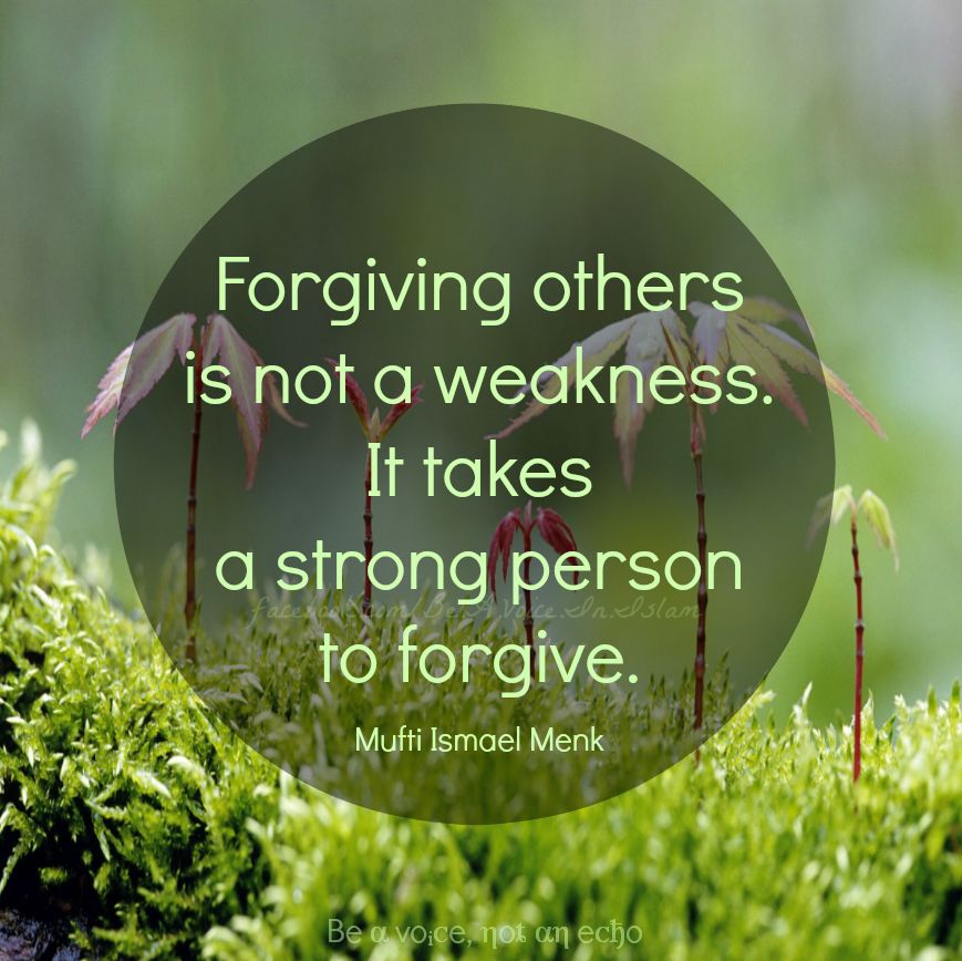 Forgiving Forgiving