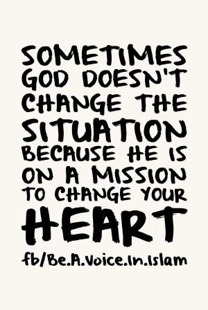 On a mission to change your heart