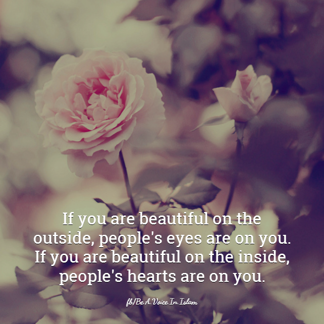 Beautiful on the inside Beautiful on the inside