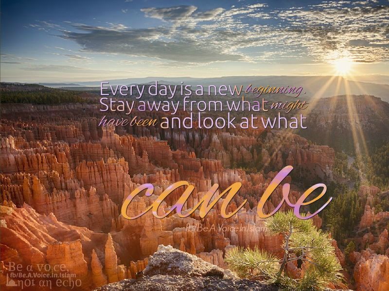 Every day is a new beginning Every day is a new beginning