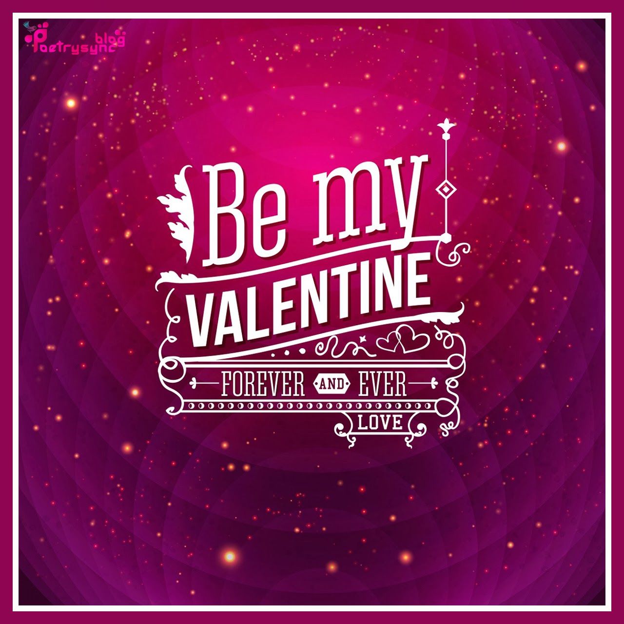 Be my valentine