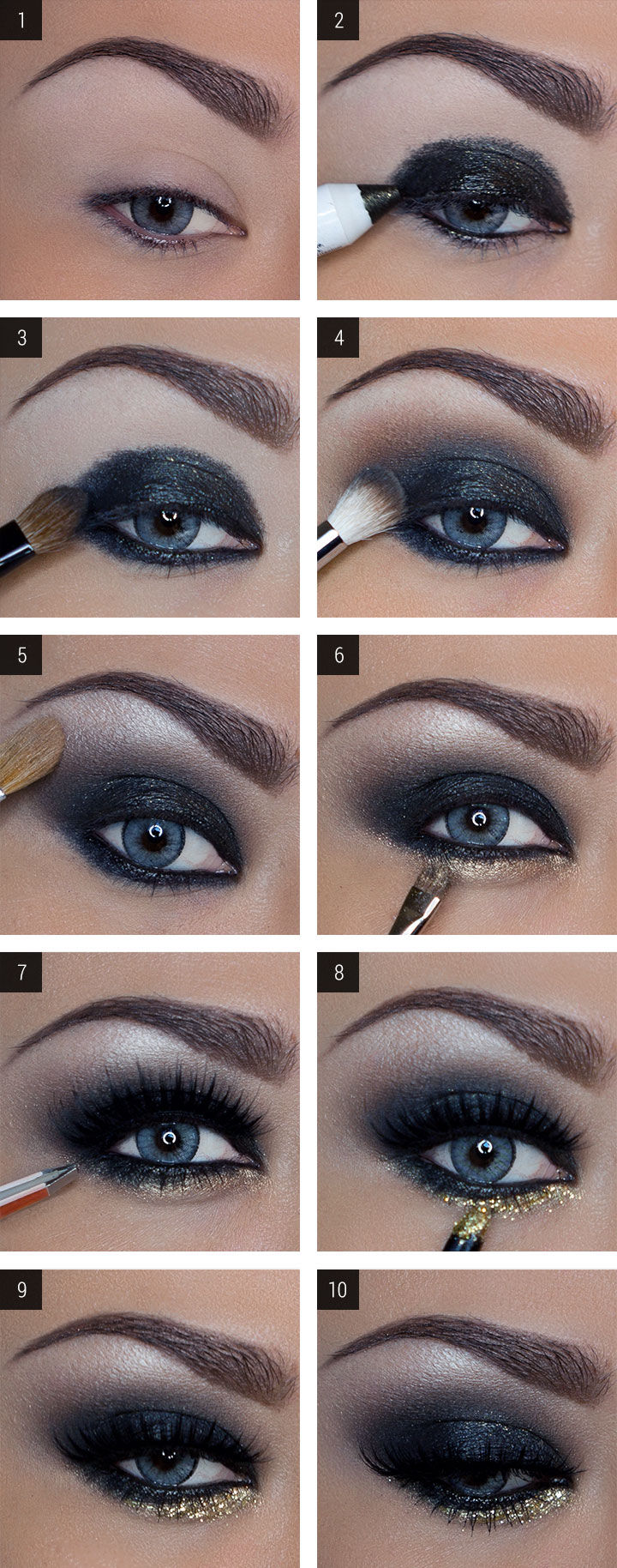 Shimmery Smoky Eye Shimmery Smoky Eye