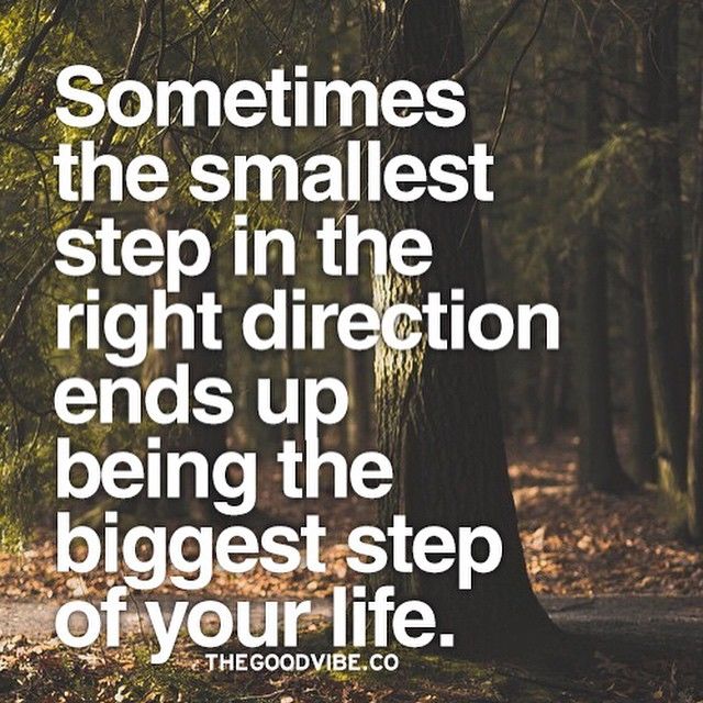Step in the right decoration Step in the right decoration