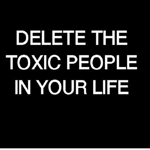 Delete Toxic Peope Delete Toxic Peope