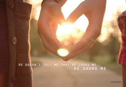 He shows Me