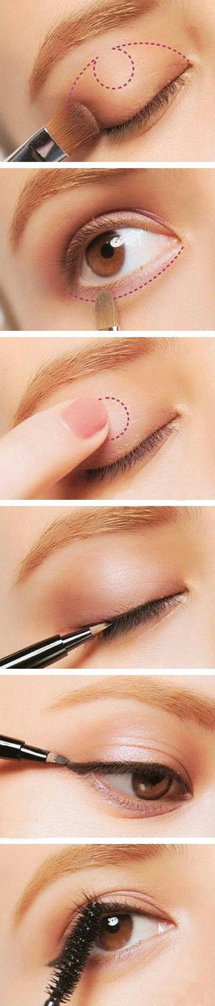 How to Make Your Eyes Pop With Light Makeup Picture Tutorials How to Make Your Eyes Pop With Light Makeup Picture Tutorials