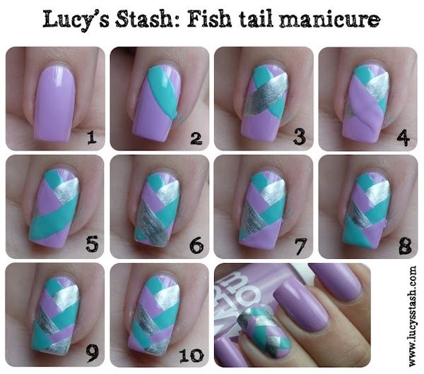 Fish Tail Manicure Fish Tail Manicure