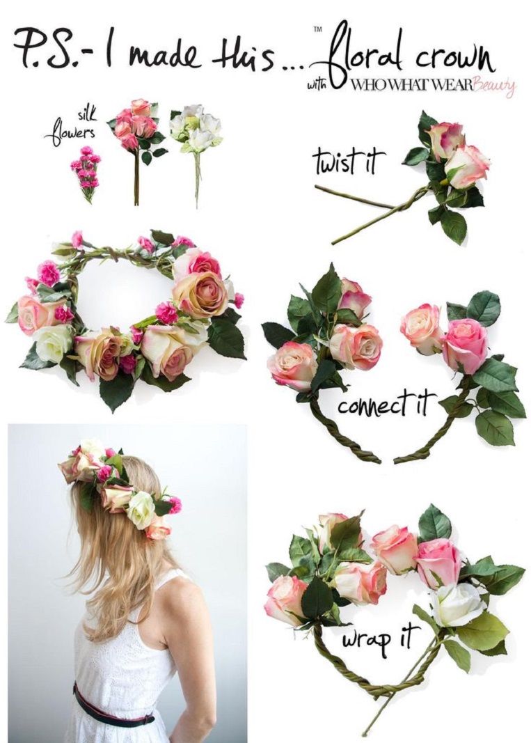 DIY Floral Crown