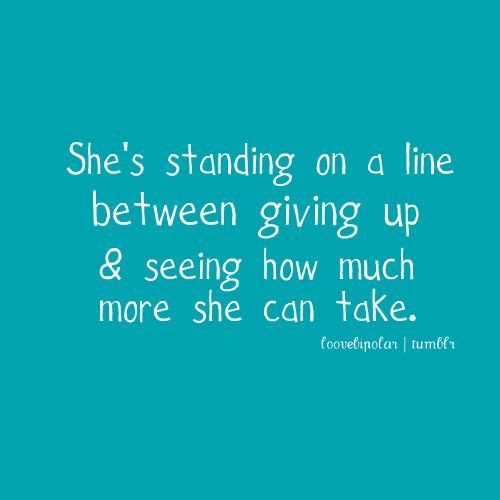 Standing on a line Standing on a line